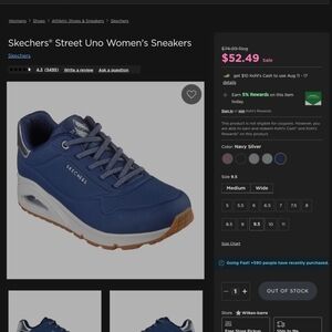Women's Blue Sneakers